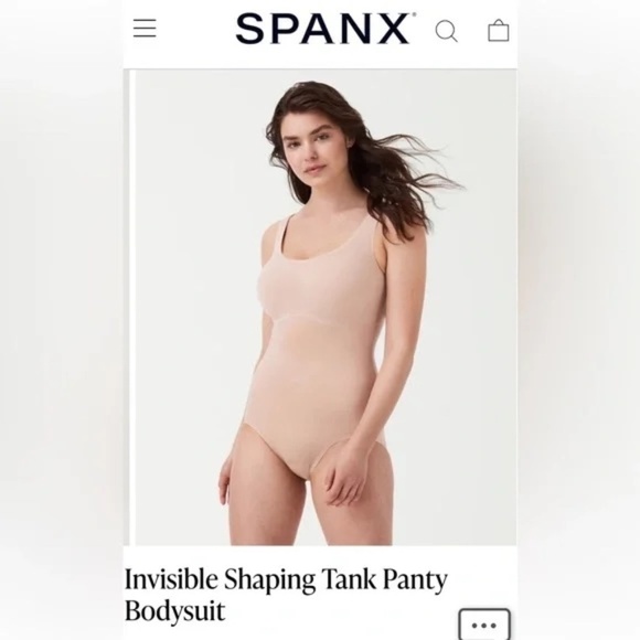 SPANX Other - NWT Spanx Tank Panty Bodysuit Champagne Beige 2X/2T